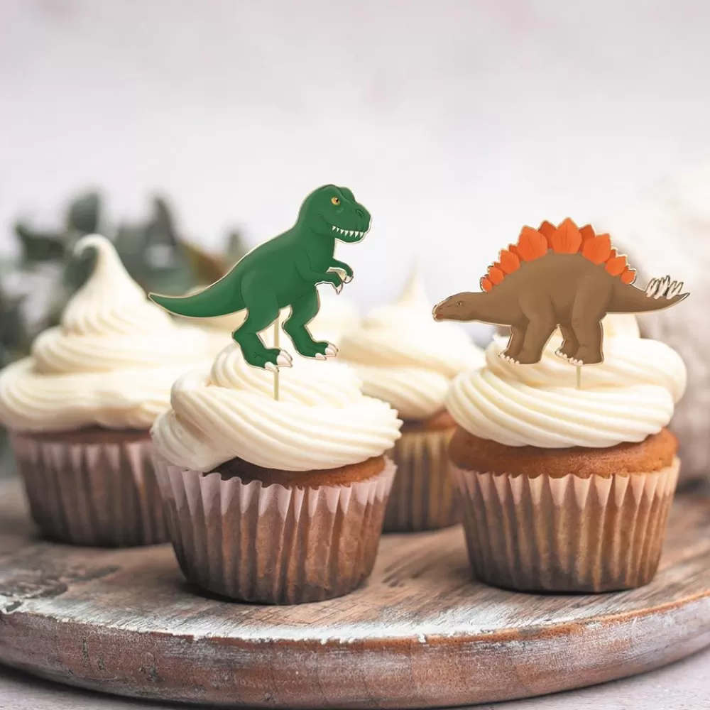 Clearance 10 Dino Toppers Cake Toppers