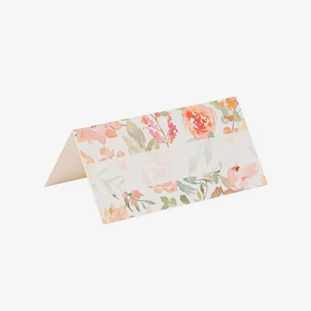 Best 10 Pastel Flower Place Cards Place Marks