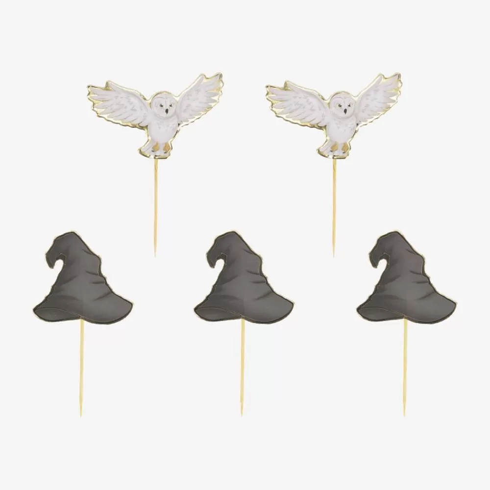 Outlet 10 Sorcerer'S Apprentice Cocktail Picks Cake Toppers