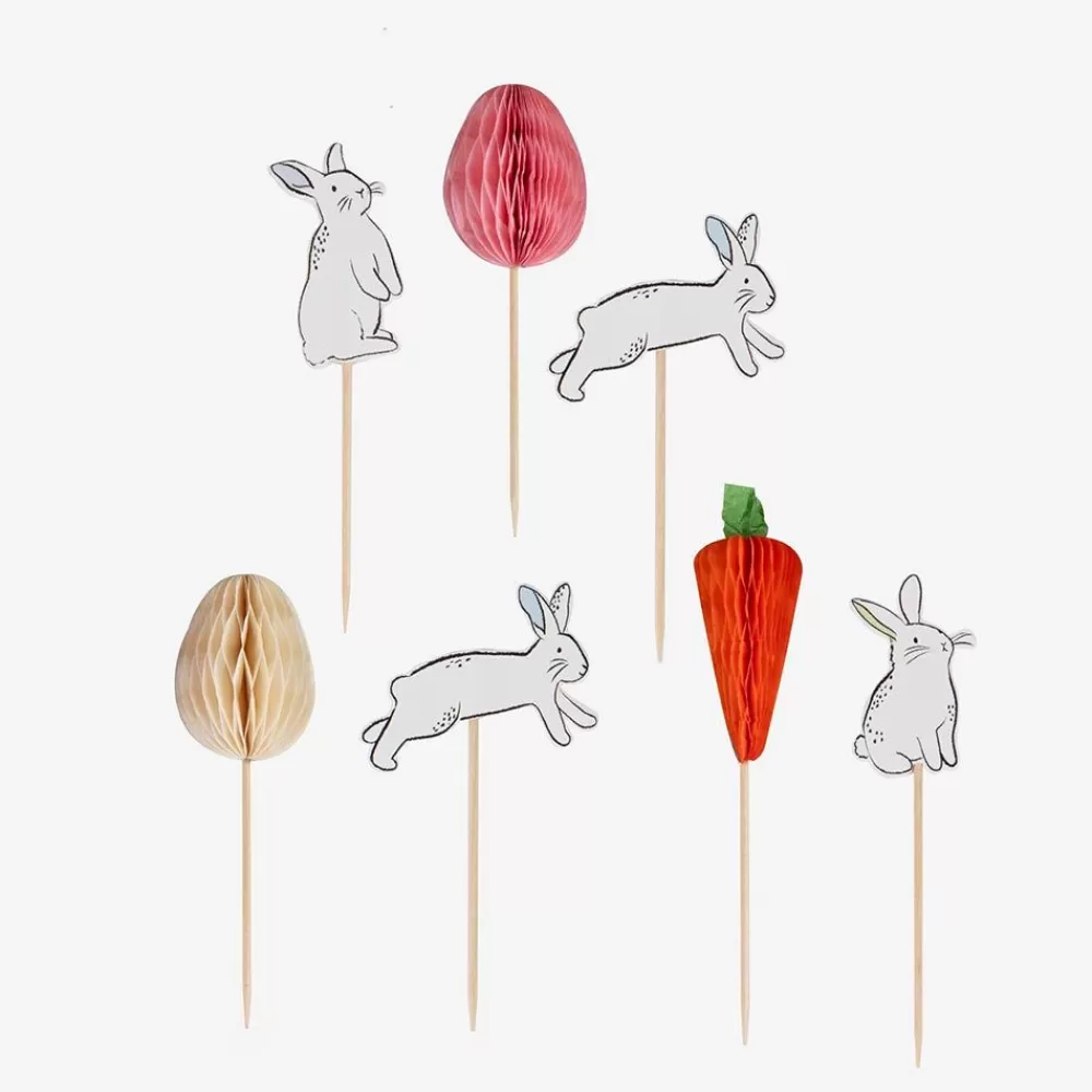 Online 12 Easter Toppers Cake Toppers