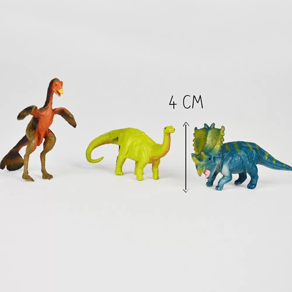 New 12 Mini Figurines - Dinosaurs Pinata Accessories