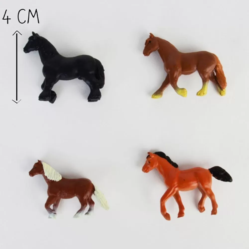 New 12 Mini Figurines - Horses Pinata Accessories