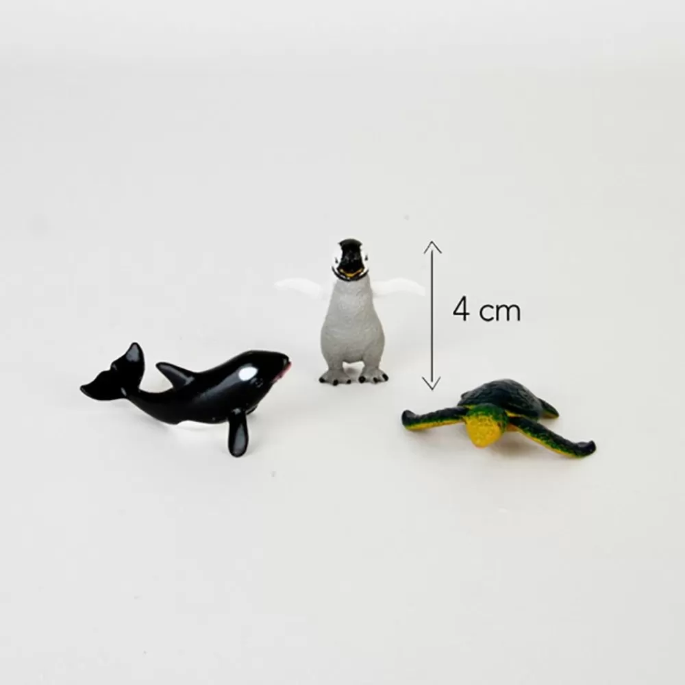 Outlet 12 Mini Figurines - Sea Animals Pinata Accessories