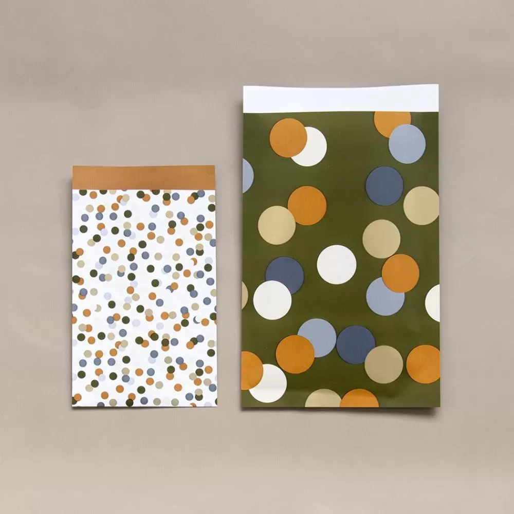 Hot 1 Autumnal Confetti Paper Pouch Gift Bags