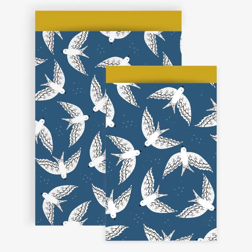 Flash Sale 1 Blue Swallows Paper Pouch Gift Bags