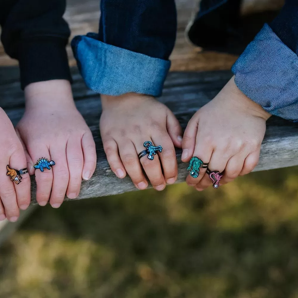 Cheap 1 Dinosaur Spinner Ring Small Toys