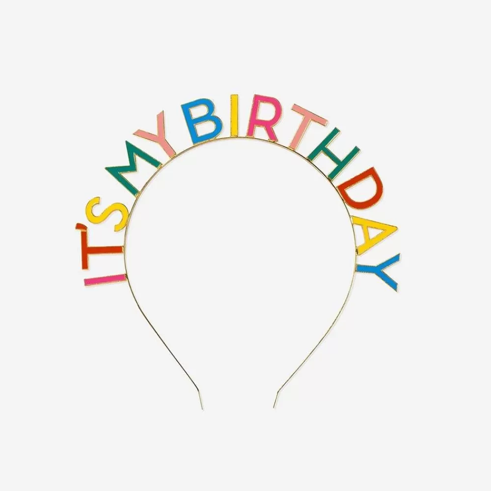 Clearance 1 Headband - Happy Birthday - Rainbow Photobooth