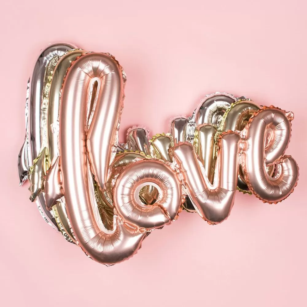 Shop 1 Large Letter Balloon - Love - Pink Letter Balloons