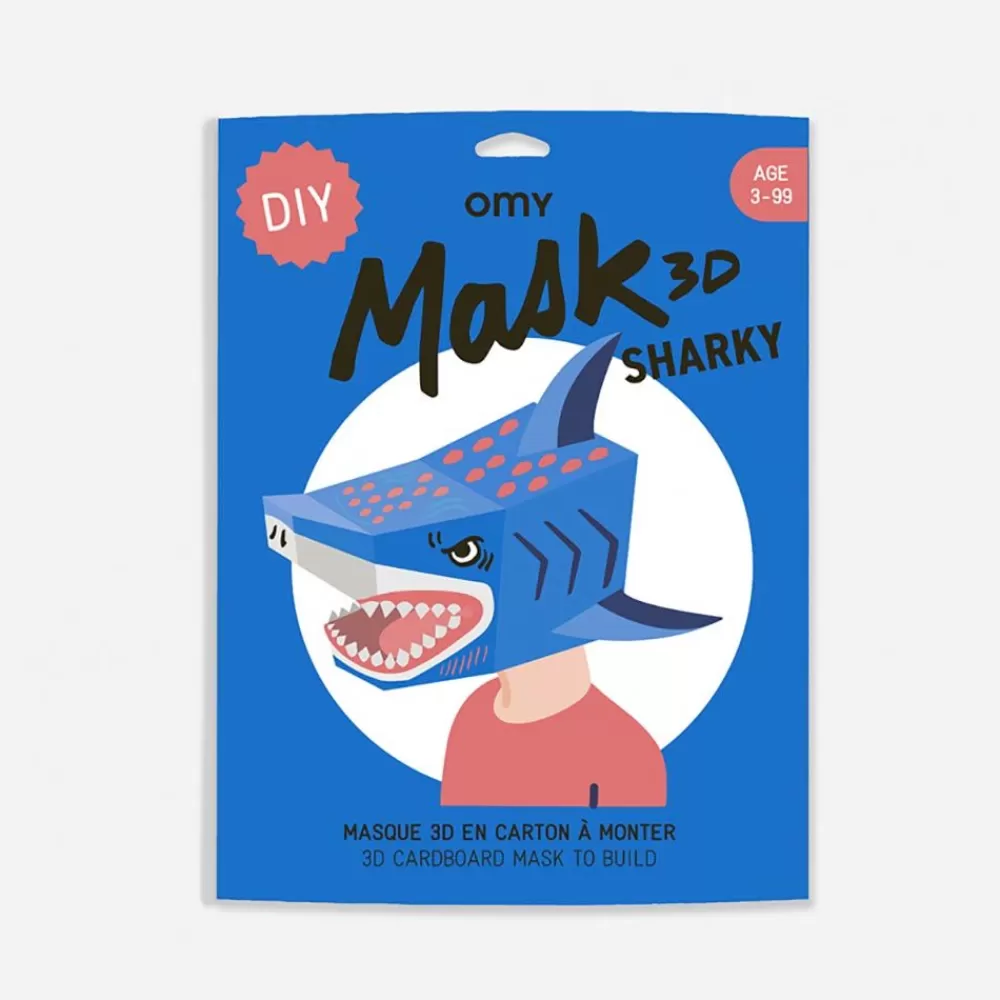 Clearance 1 3D Shark Mask Workshops And Games