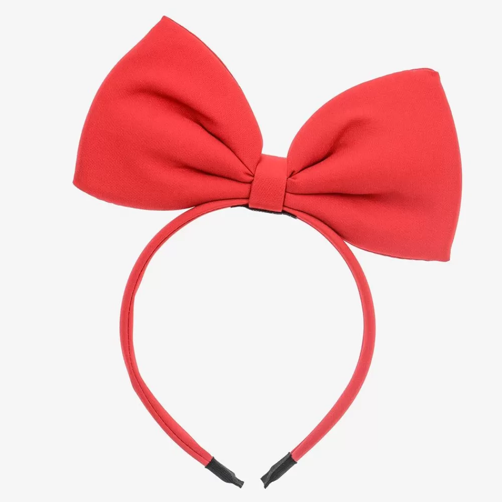 New 1 Red Bow Headband Photobooth