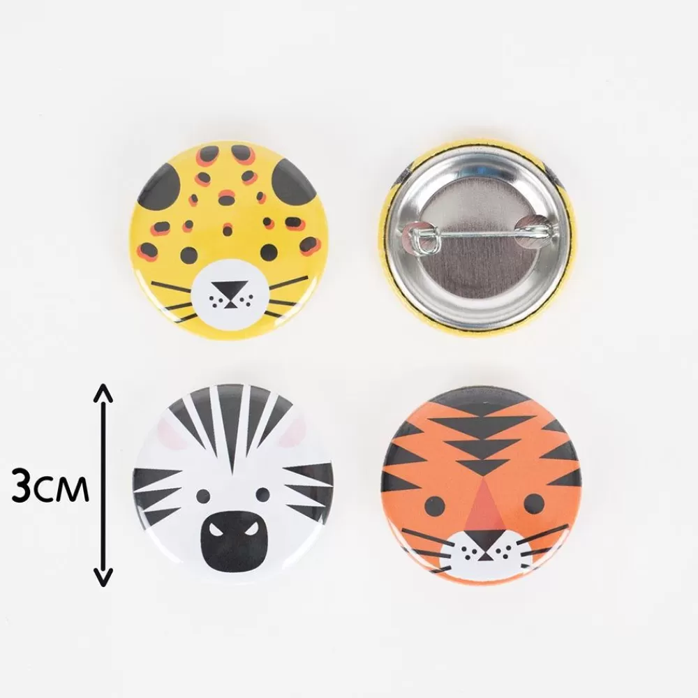 Cheap 1 Safari Badge Pinata Accessories