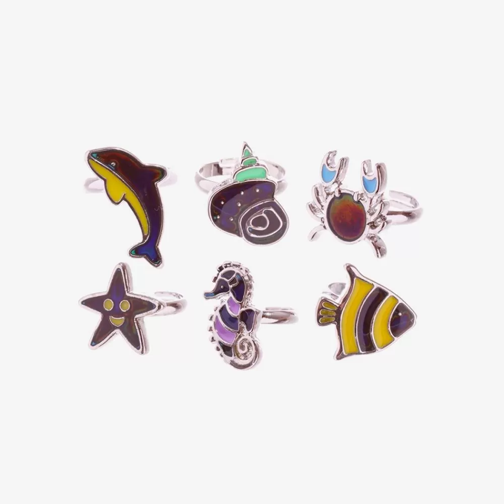 Flash Sale 1 Sea Animal Mood Ring Small Toys