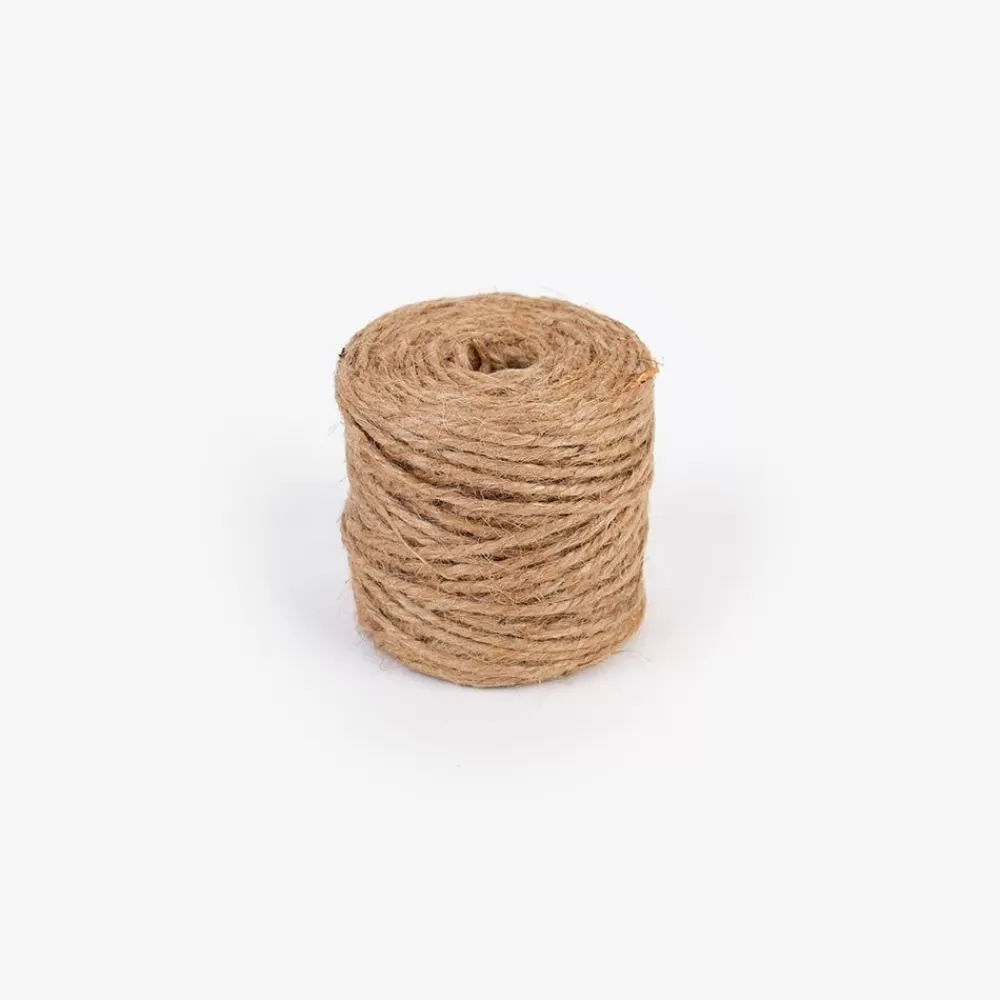 Sale 1 Spool Of Twine 50 M - Natural Ribbons & Strings