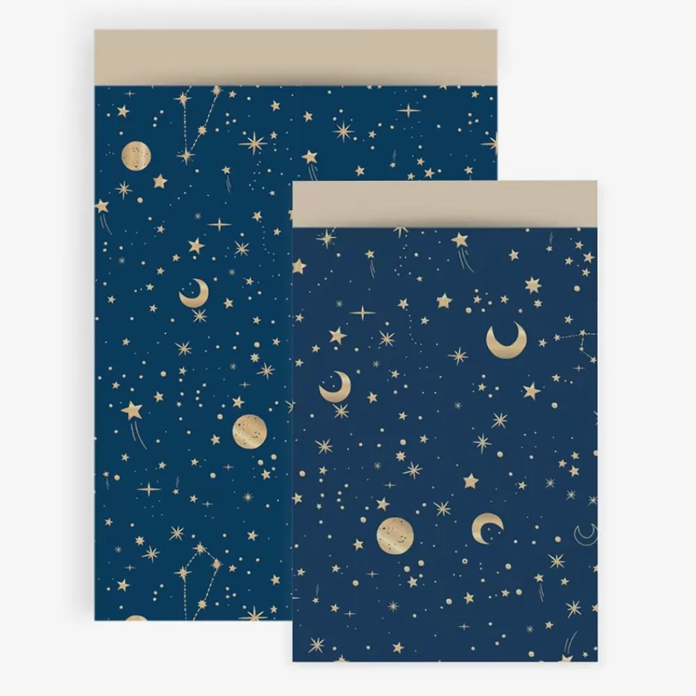 New 1 Starry Sky Paper Pouch Gift Bags