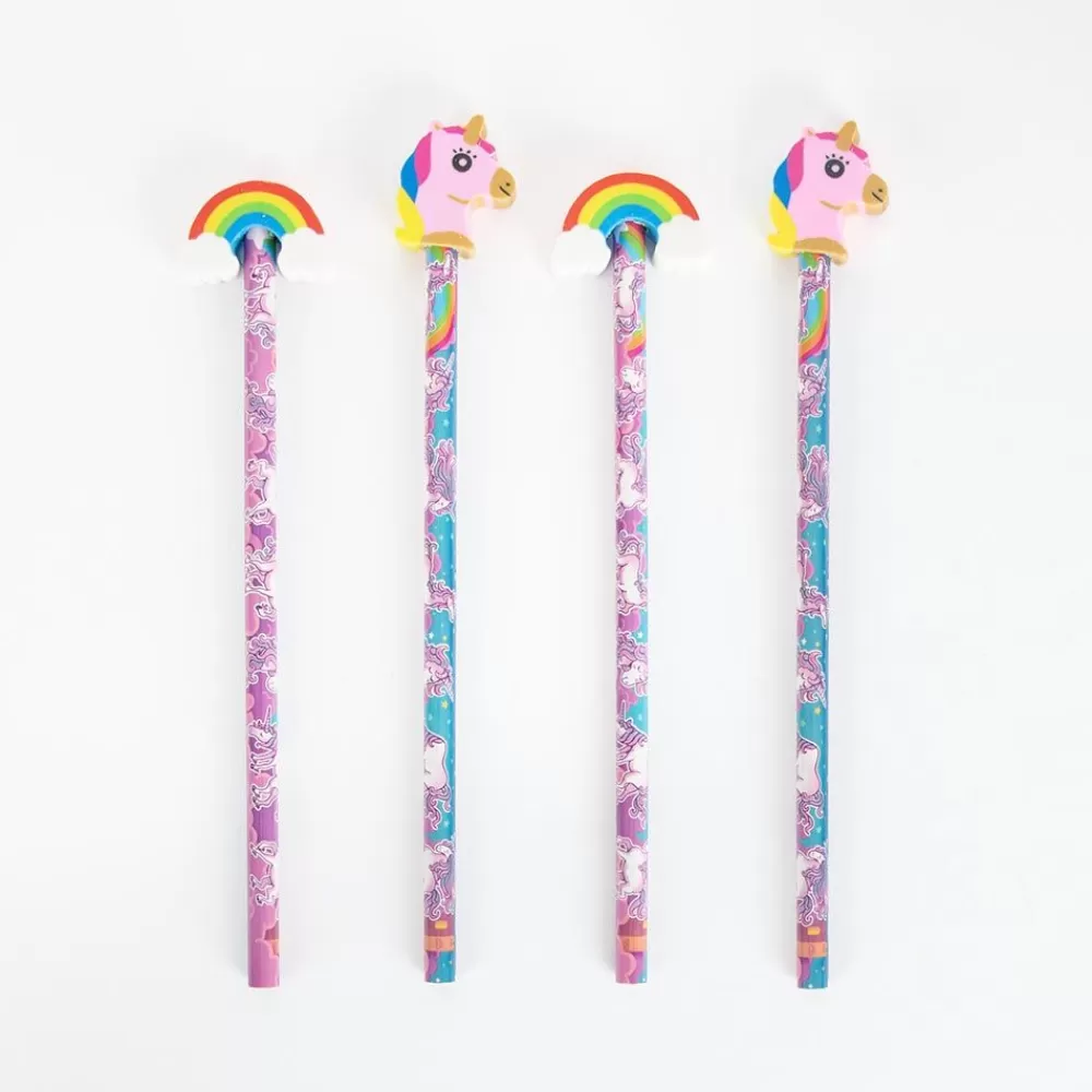 Store 1 Unicorn Pencil With Eraser Coloring Pages