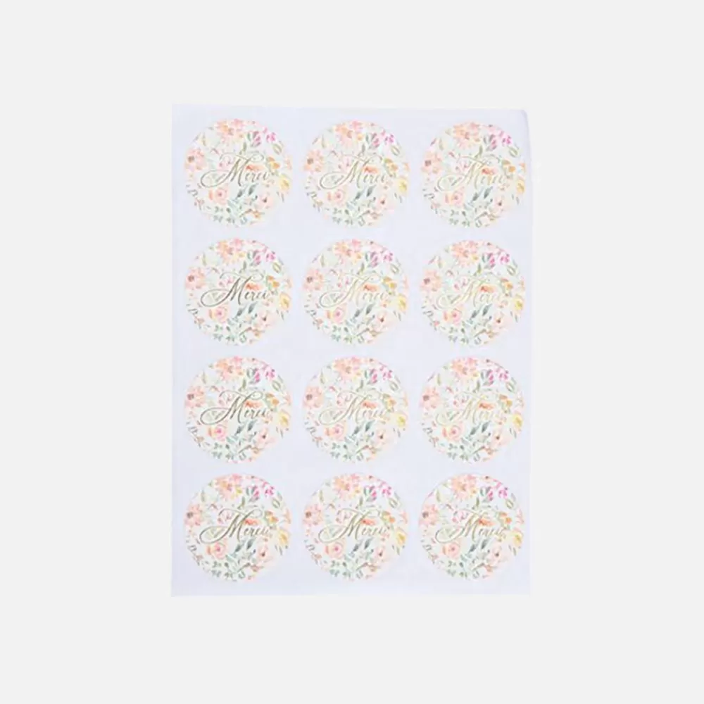 Clearance 24 Pastel Flower Stickers Stickers And Stickers