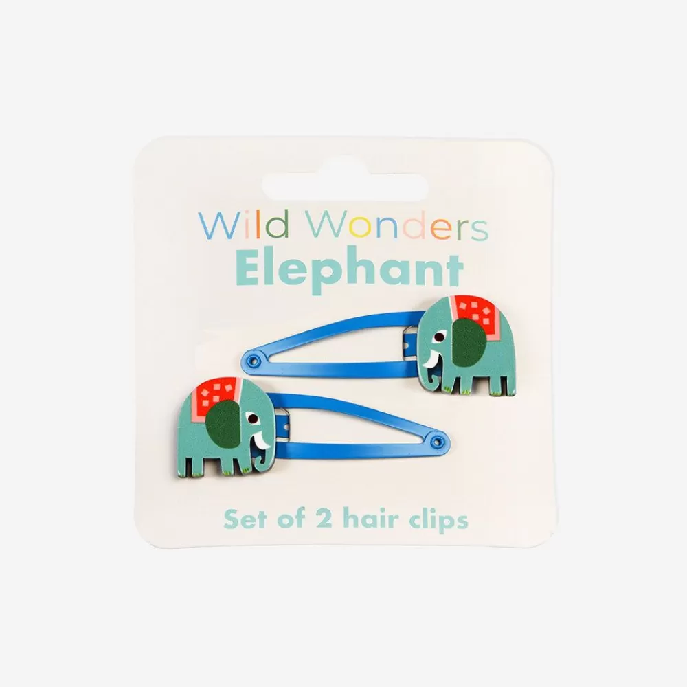 Cheap 2 Elephant Barrettes Accessories