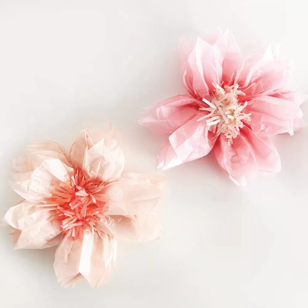 Best Sale 2 Sakura Flowers Tissue Paper Floral Decorations