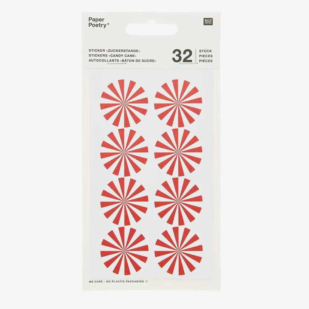 Store 32 Candy Cane Stickers Stickers And Stickers