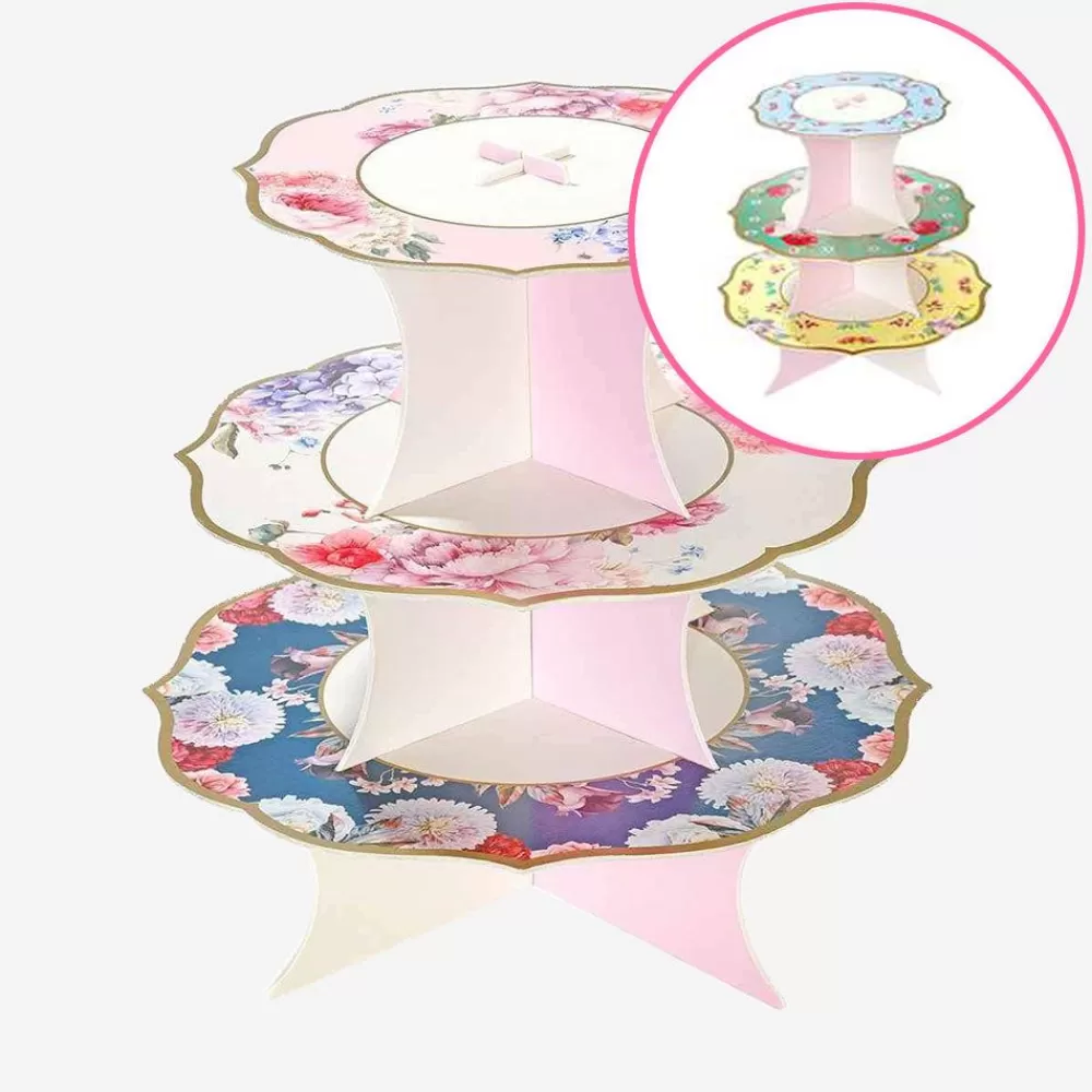 New 3-Tier Display - Flowers Dishes & Centerpieces