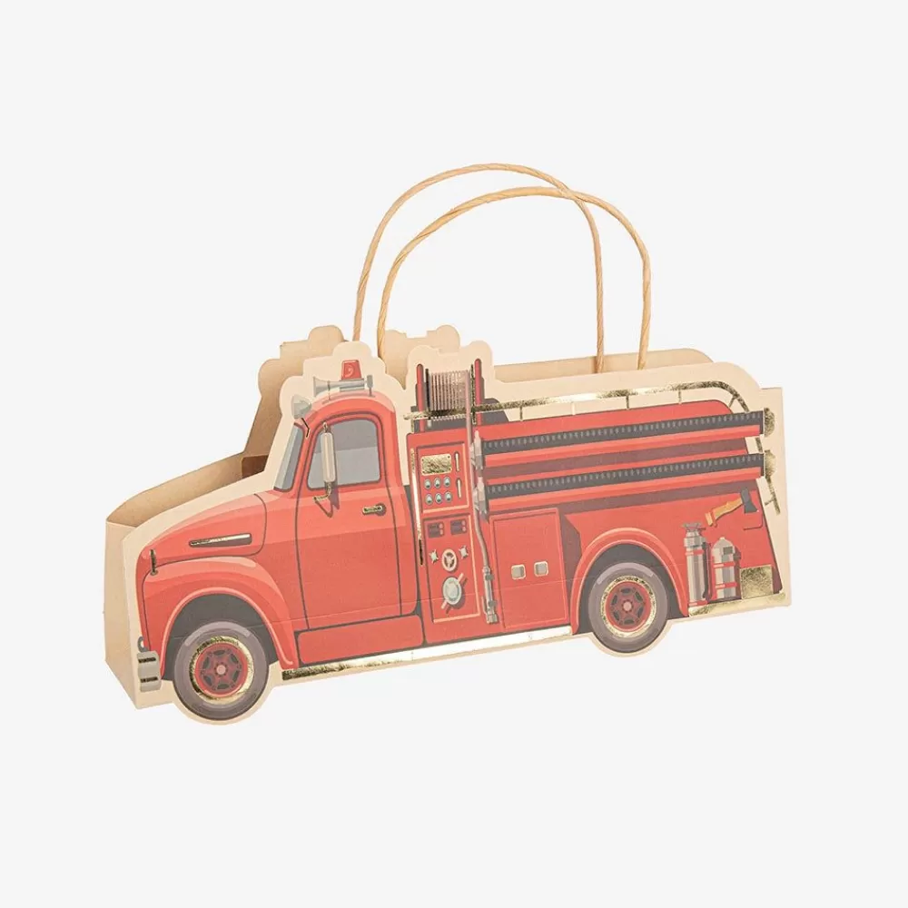 Fashion 4 Fire Truck Gift Bags Gift Bags