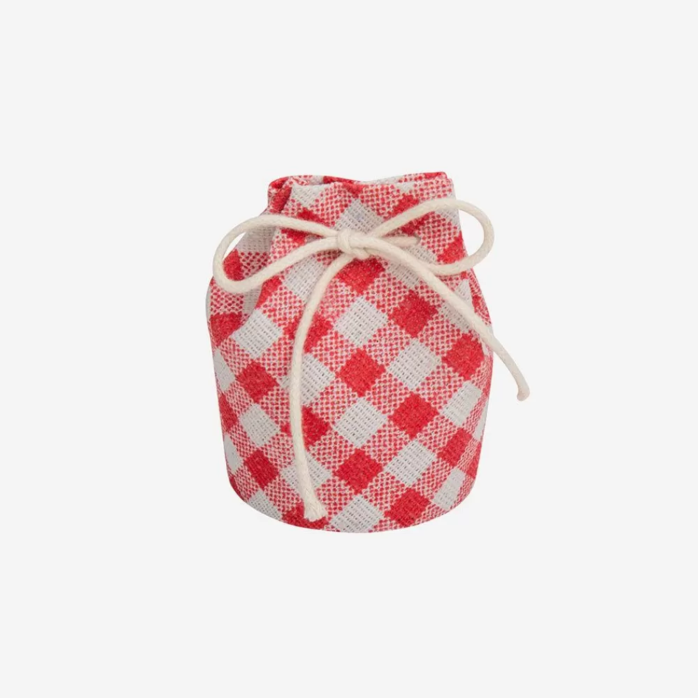 Store 4 Gingham Pouches Gift Bags