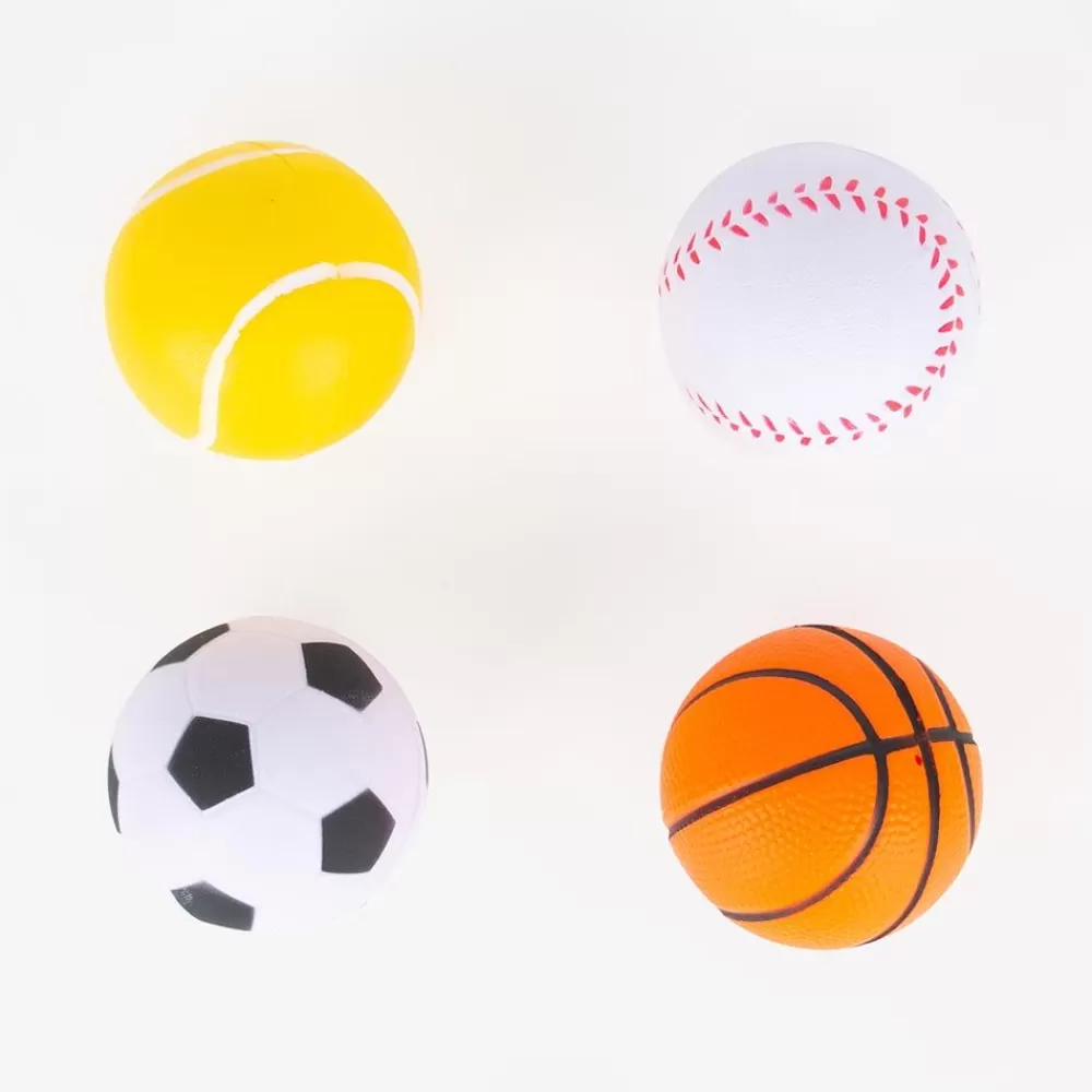 Outlet 4 Sports Foam Balls Small Toys