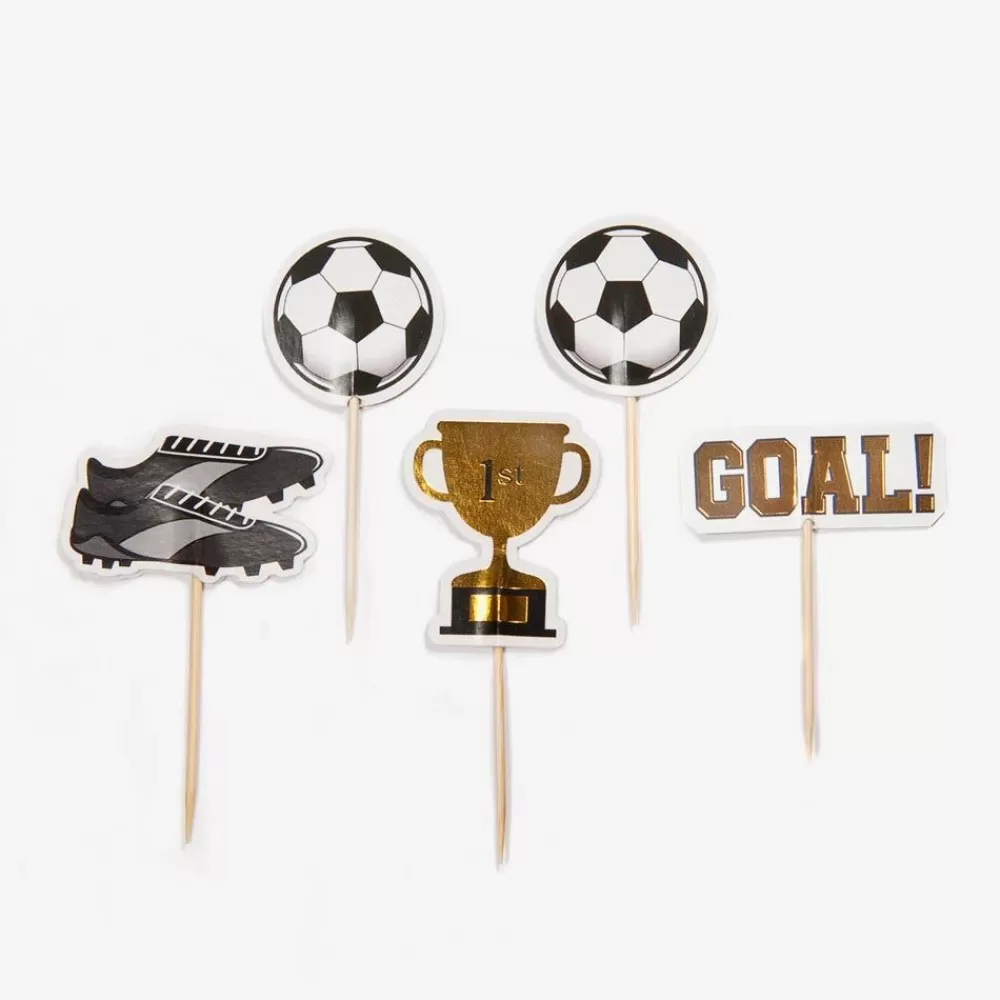 Outlet 5 Football Toppers Cake Toppers