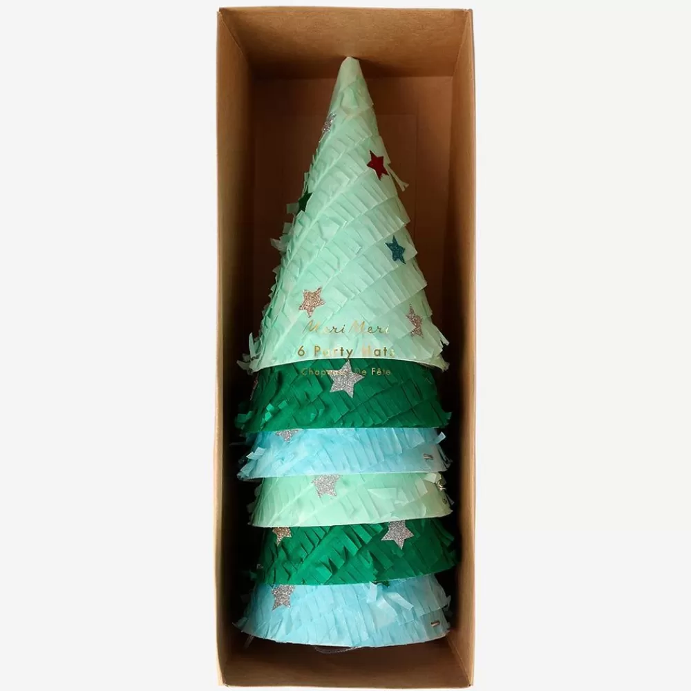 Shop 6 Christmas Tree Hats Pointed Hats