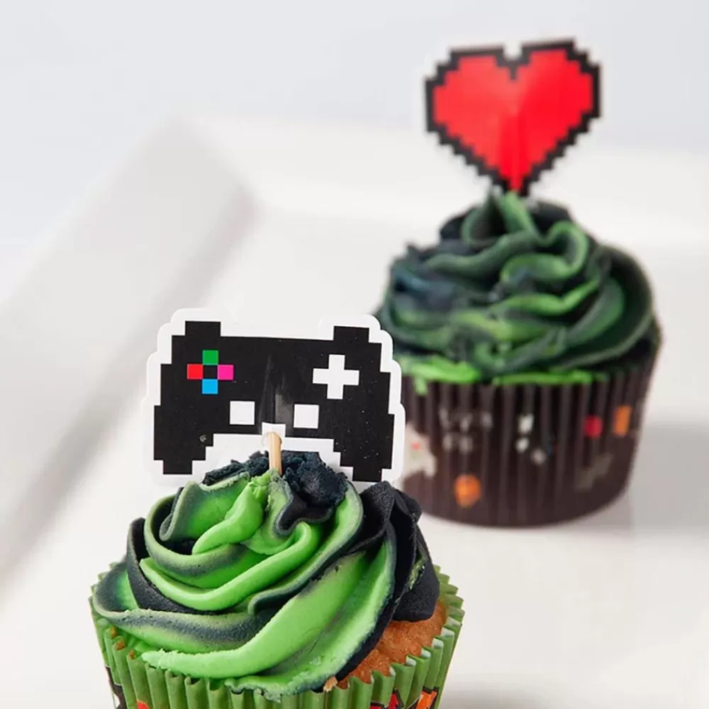 New 6 Game Console Toppers Cake Toppers