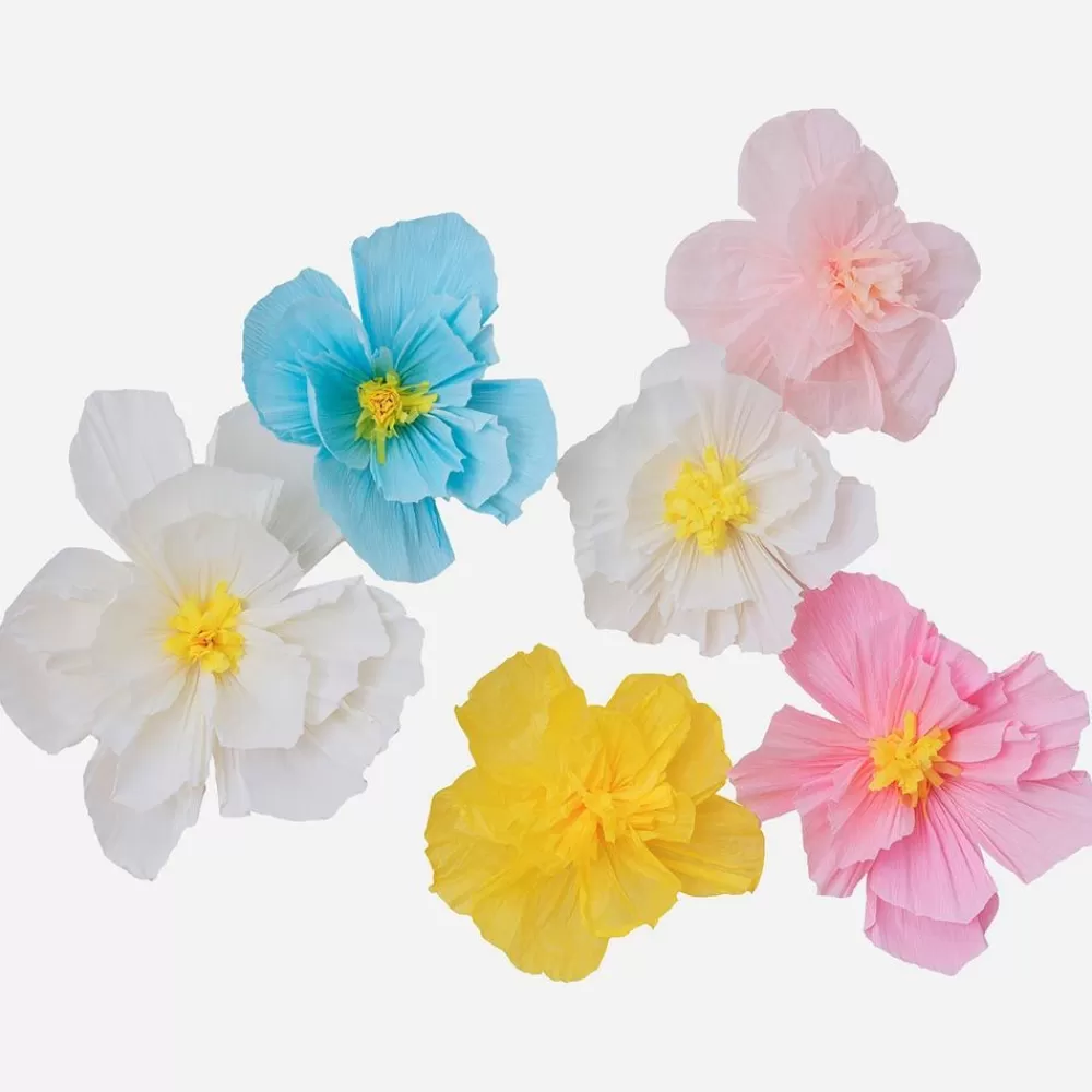 Online 6 Tissue Paper Flowers Floral Decorations