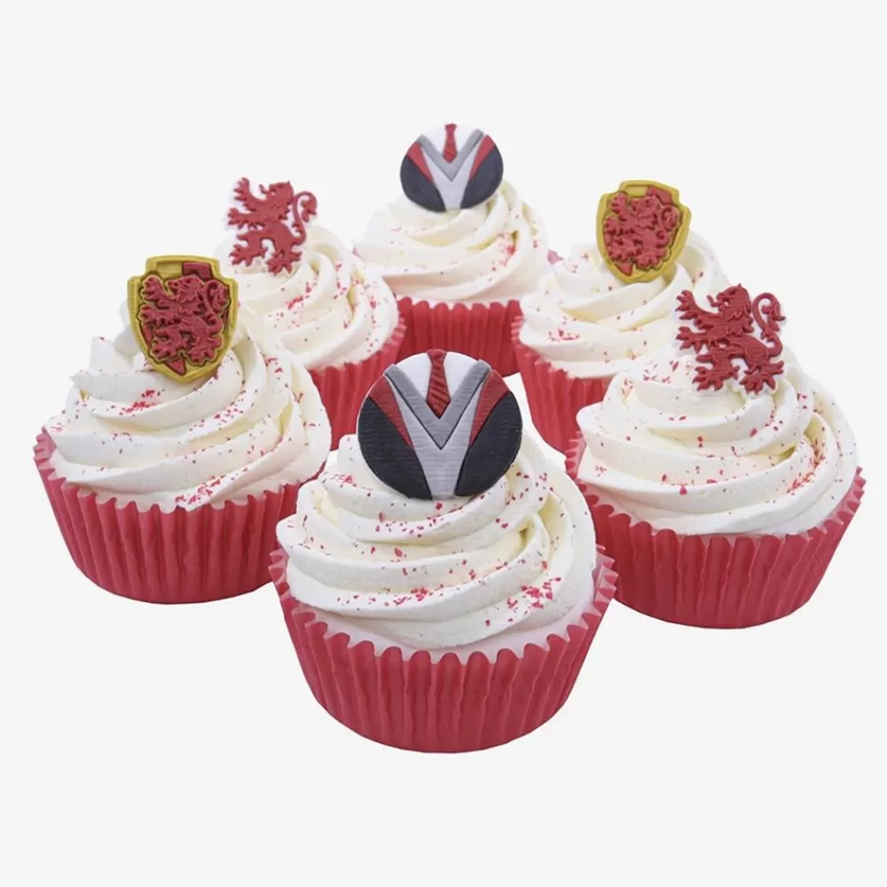 Discount 6 Toppers En Sucre Gryffondor Edible Decoration