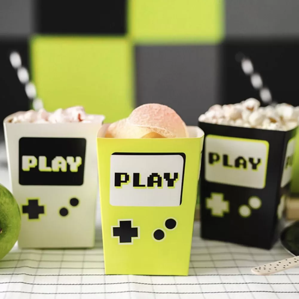 Cheap 6 Video Game Popcorn Boxes Dishes & Centerpieces