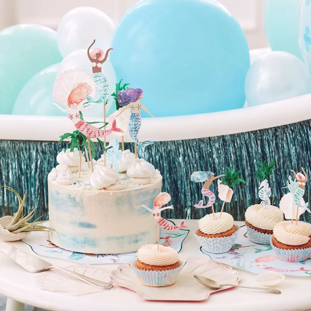 Clearance 7 Mermaid Toppers Cake Toppers