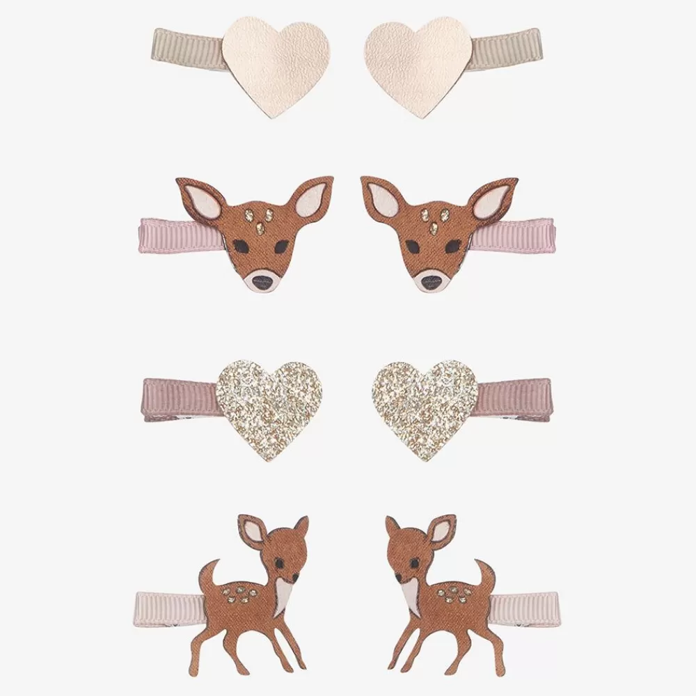 Hot 8 Deer Hair Clips Accessories