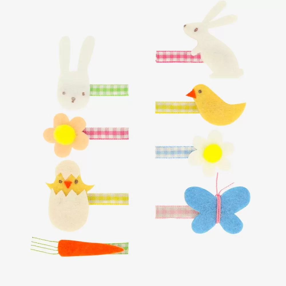 Store 8 Easter Barrettes Accessories