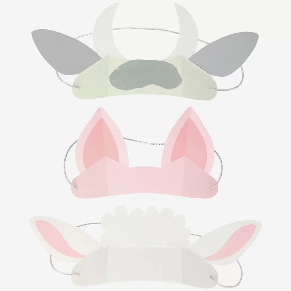 Flash Sale 8 Farm Animal Hats Photobooth