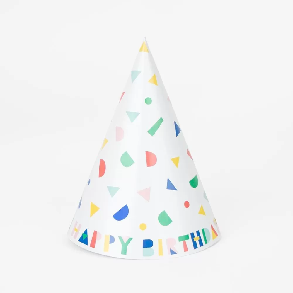 Discount 8 Happy Birthday Pointy Hats Pointed Hats