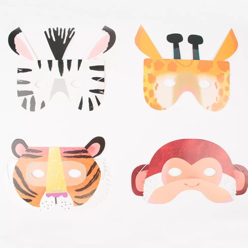 Fashion 8 Masks - Savanna Animals Photobooth