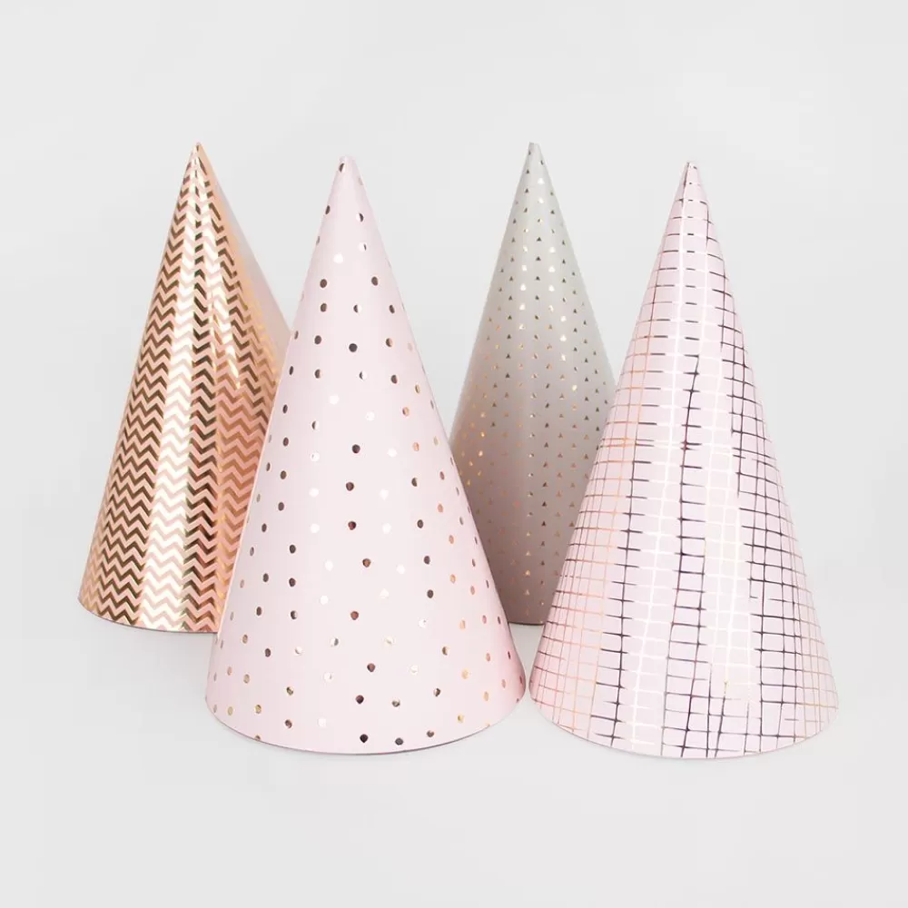 Best Sale 8 Pointed Hats - Pink And Metallic Photobooth