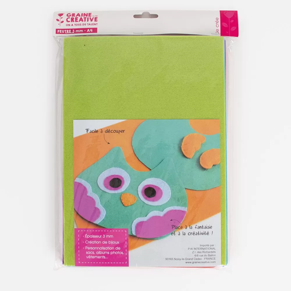 Hot 8 Sheets Of Felt Arts & Crafts