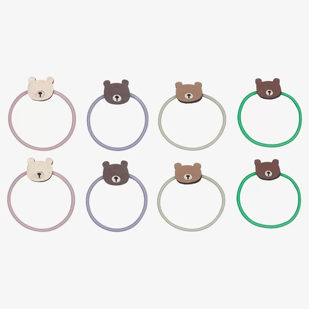 Online 8 Teddy Bear Elastics Accessories