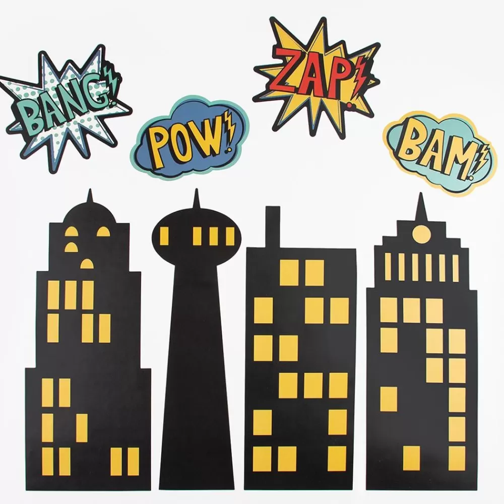 Store 8 Wall Decorations - Super Heroes Wall Decorations