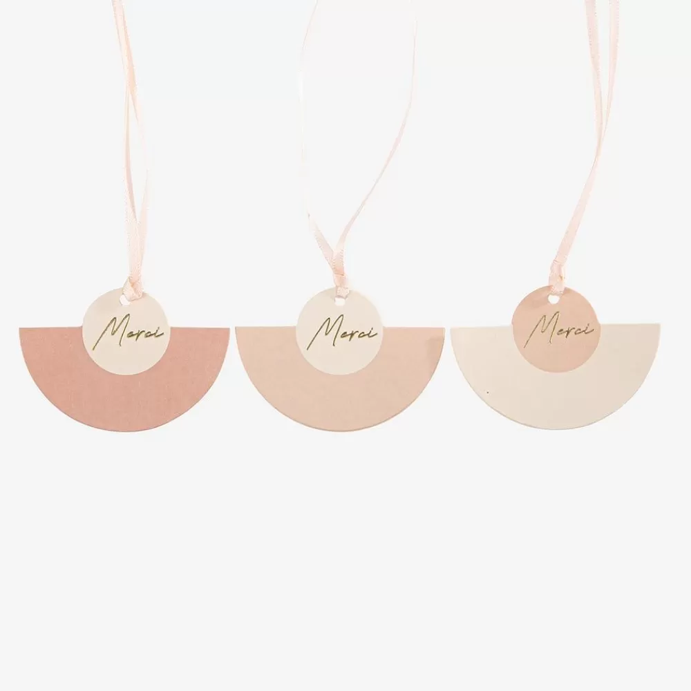 Flash Sale 9 Gift Tags Thank You Blush Place Marks