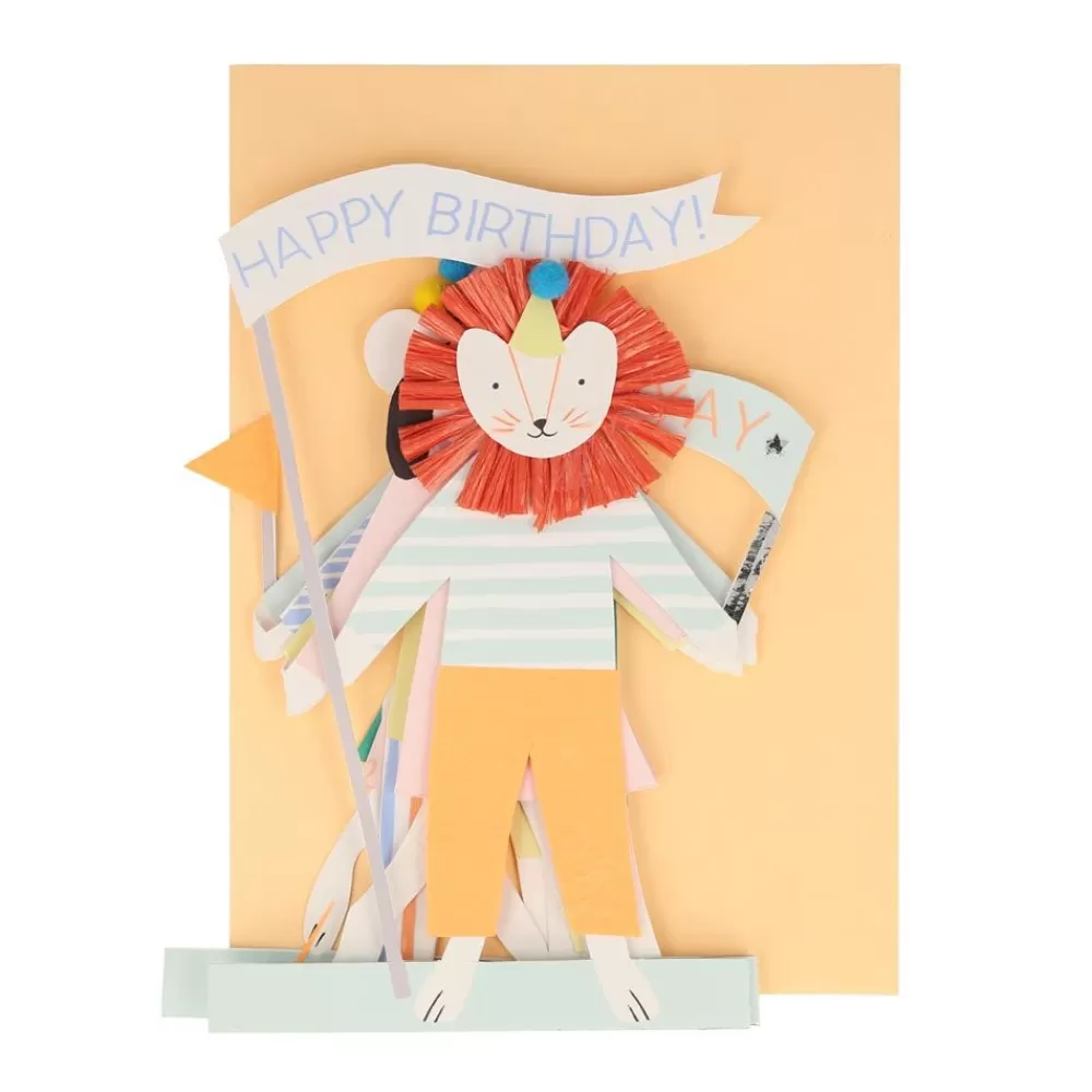 Sale Animal Accordion Card: Happy Birthday Dishes & Centerpieces