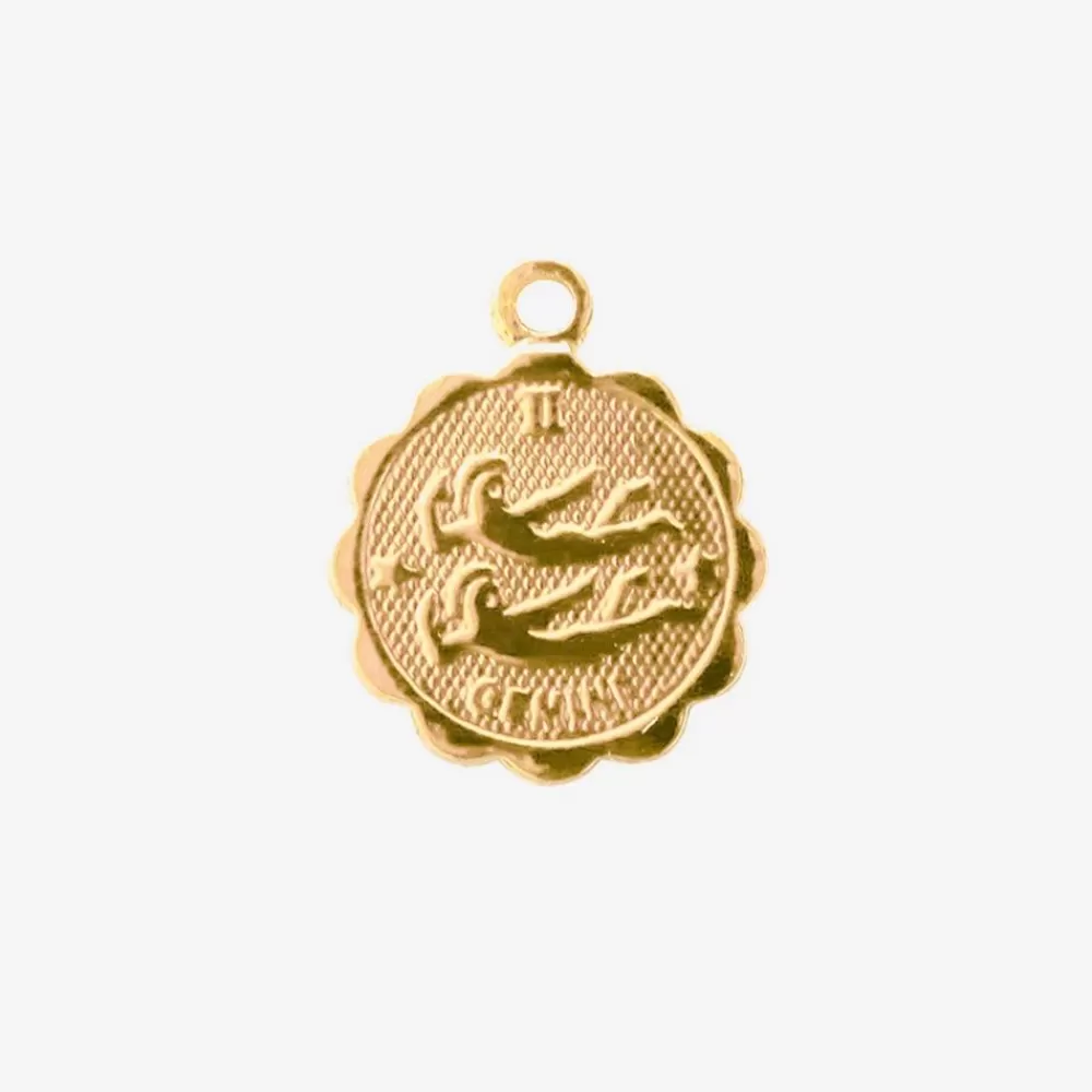 Flash Sale Astrological Sign Medal: Gemini Beads