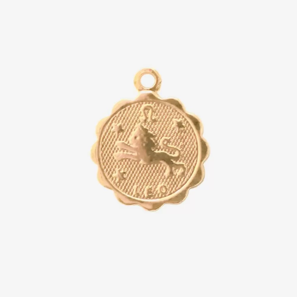 Outlet Astrological Sign Medal: Leo Beads