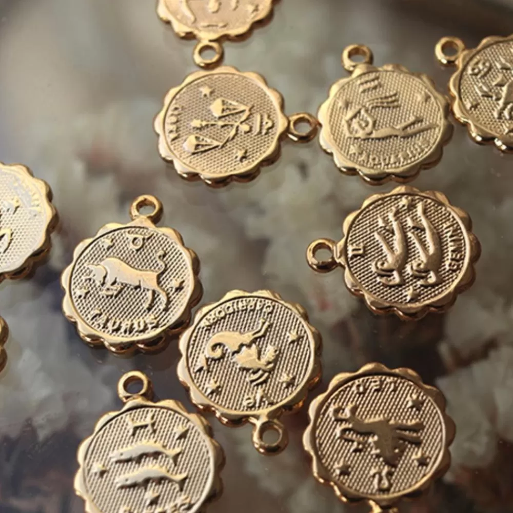 Flash Sale Astrological Sign Medal: Taurus Beads