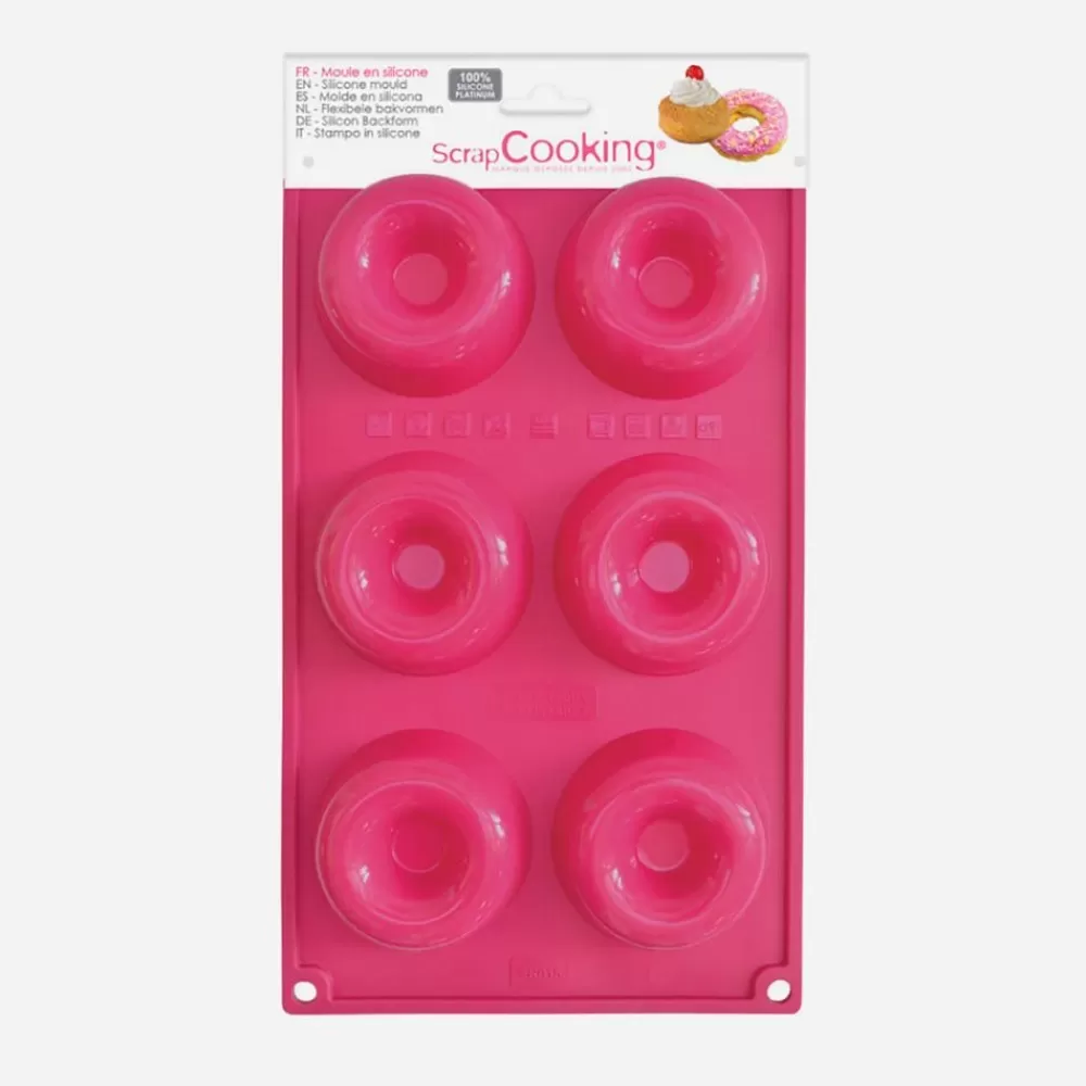 Sale Babas & Donuts Silicone Mold (6) Cake Molds