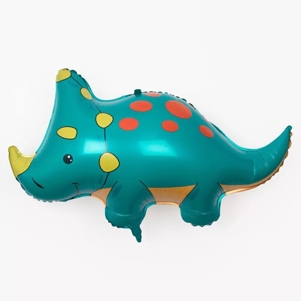 Hot Baby Dinosaur Triceratops Balloon Shaped Helium Balloons